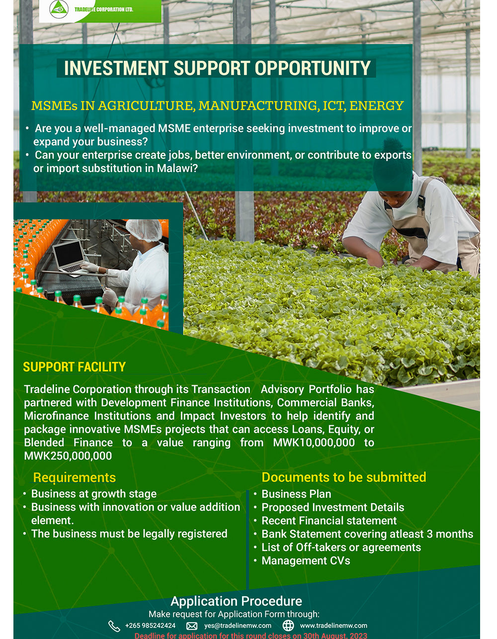 CALL FOR EXPRESSION OF INTEREST